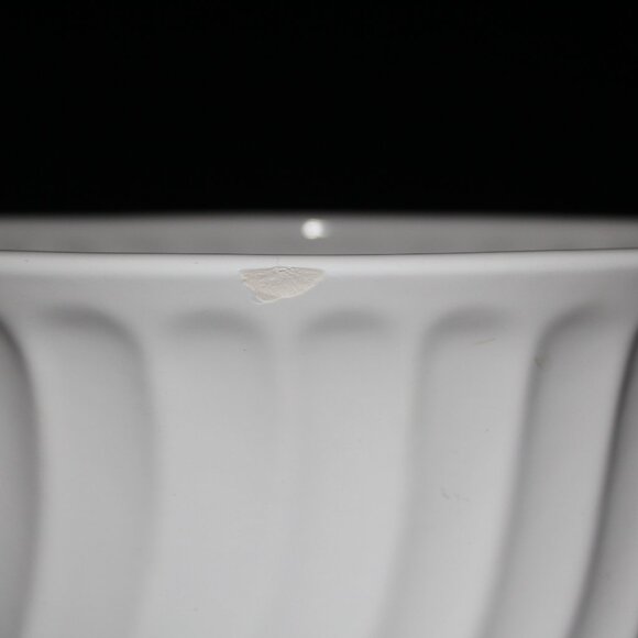 Vintage White Bellini Planter | Made In Italy - Picture 4 of 5